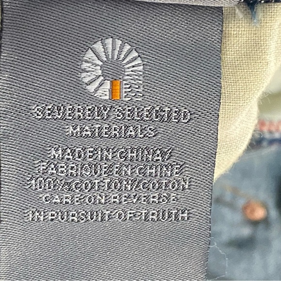 Akademiks Jeans Men 38x32 Aztec Baggy Y2K Dark Wash Embroidered Skater VTG Rare - Picture 13 of 14